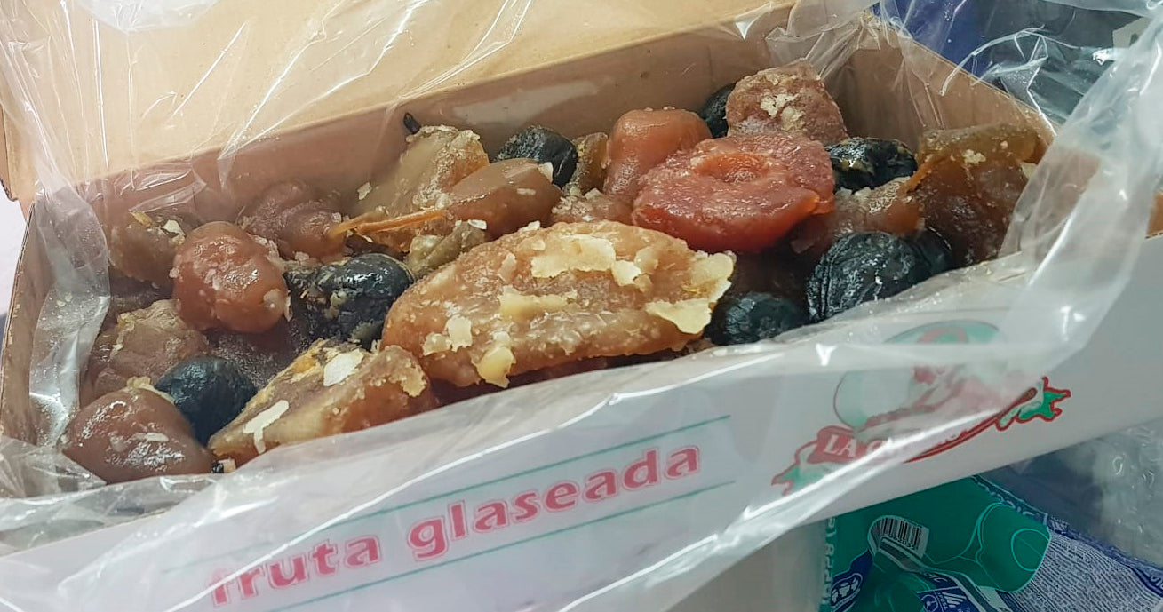 FRUTA ENTERA GLACEADA